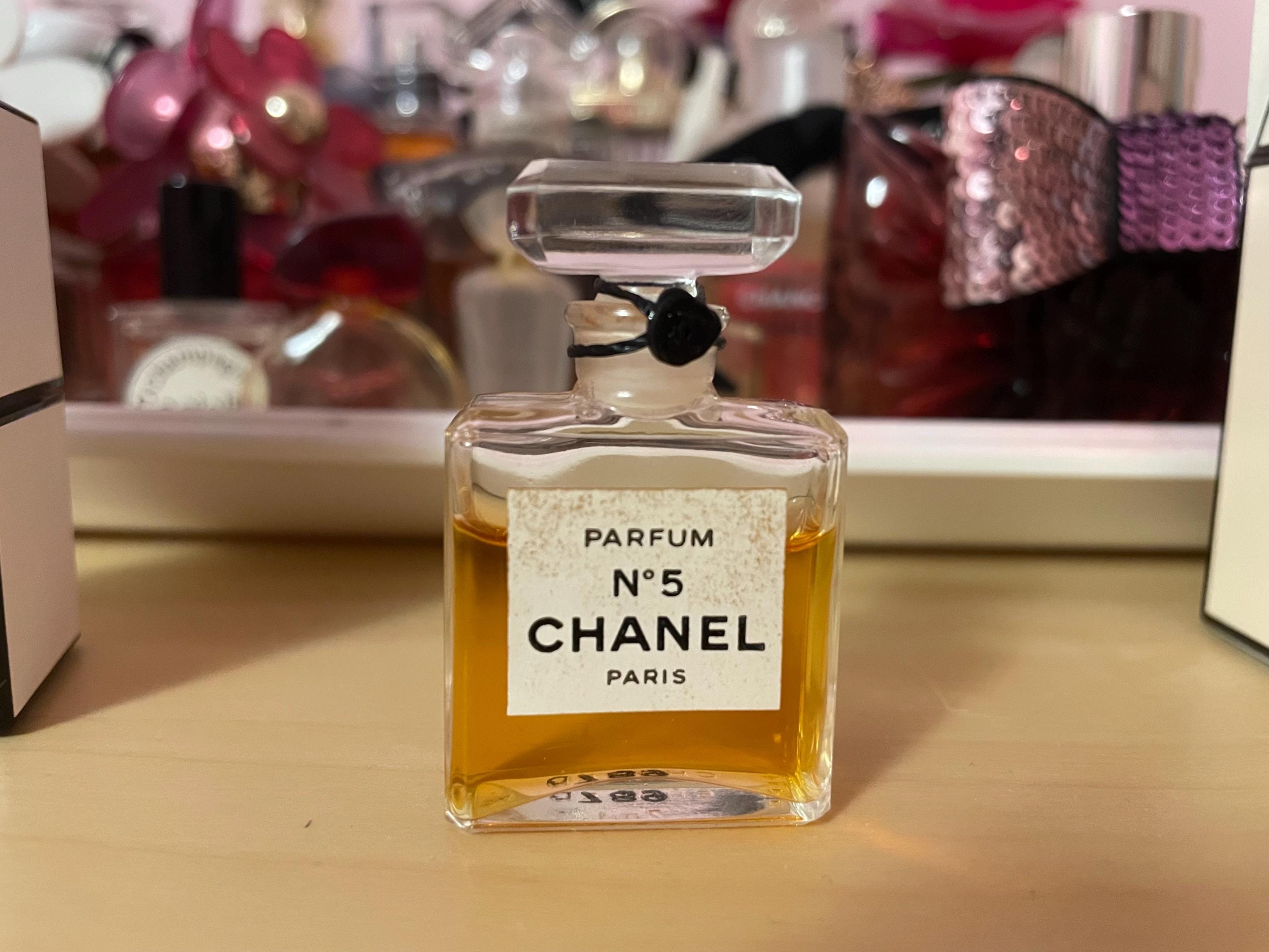 Rare 1970s Vintage Chanel No 5 Pure Parfum (extrait) 8ml - Etsy