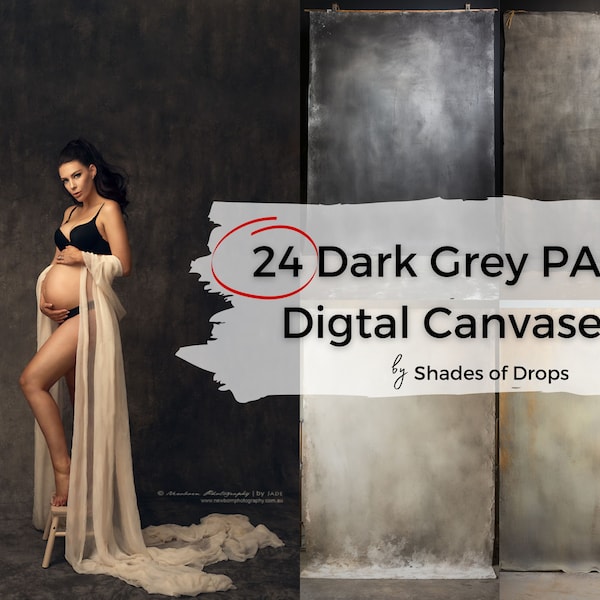 24 Fine Art Hand Painted Canvas Digital Backdrops, Pink Maternity Backdrops, Photography Digital Backgrounds, Photoshop Textures Overlays