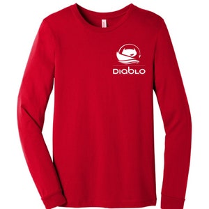 Classic Red Long sleeve shirt (Gender Neutral)