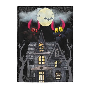 Velveteen Goth Baby Blanket, Baby Blanket, Goth Blanket,  Blanket for goth babies, Alternative Baby Blanket, Spooky Baby Blanket, Halloween