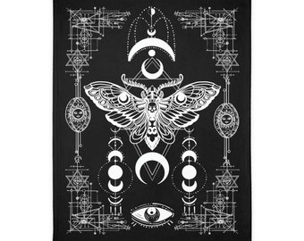 Death Moth blanket