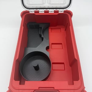 Inserto Milwaukee Packout para amoladora M18 de 4,5&quot; - Accesorio organizador de caja de herramientas compatible con el estuche 48228435