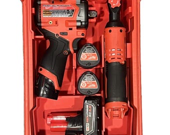 Milwaukee Packout Insert to suit M12 Gen 2 Impact Wrench & Ratchet – USA 2554-20  2557-20 / AUS/UK M12FIW38  M12FIR38
