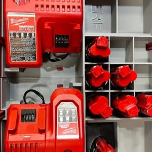 Milwaukee Packout Insert to suit M12 & M18 Battery Charger – USA 48-59-1812 / AUS/UK M12-18FC