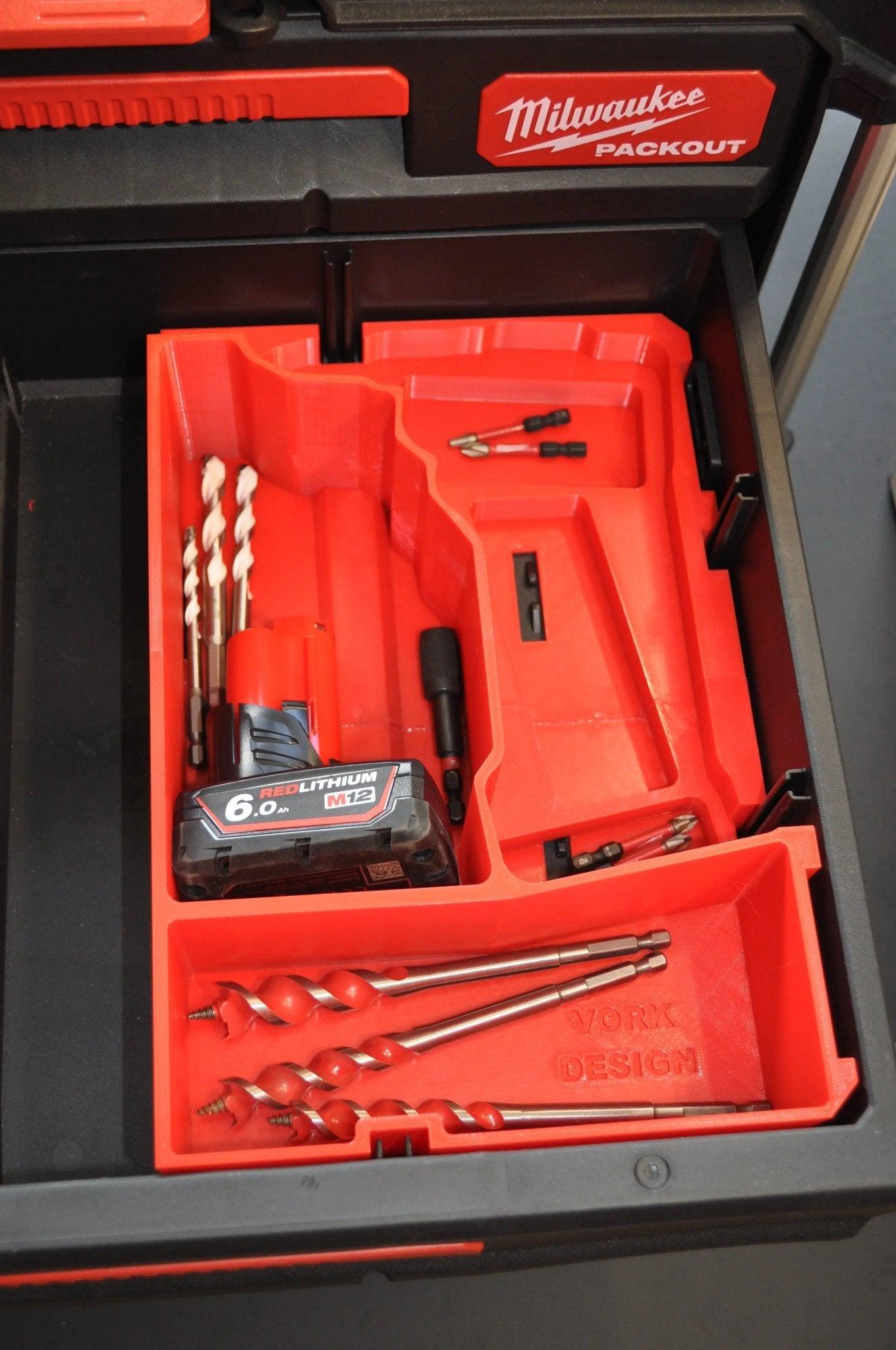 Packout-Einsatz Für Milwaukee M12 Bohrschrauber Un Produktbild-Vorschau 11