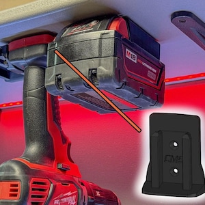 Single Tool Holder for Milwaukee M18 | Durable Convenient Tool Storage | Best Organizer for Your Workshop & Projects