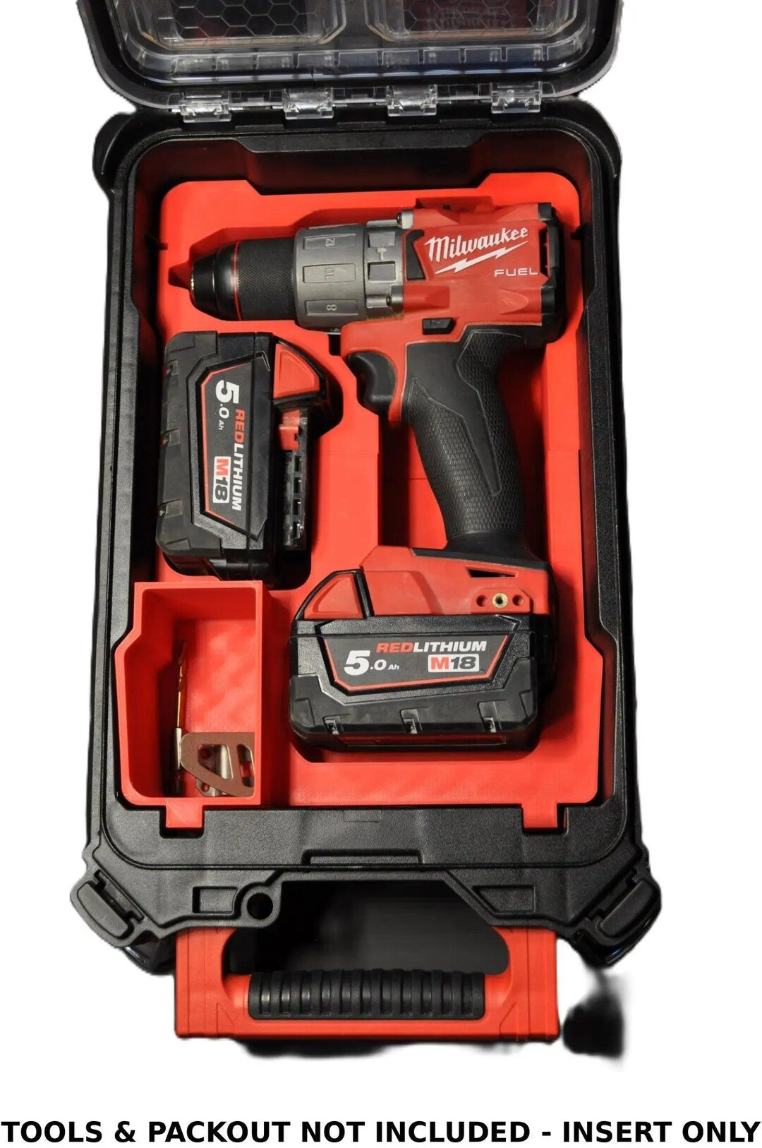 Insert Milwaukee Packout Pour Perceuse M18 FPD3 – Lot De 2 Organisateurs Atelier