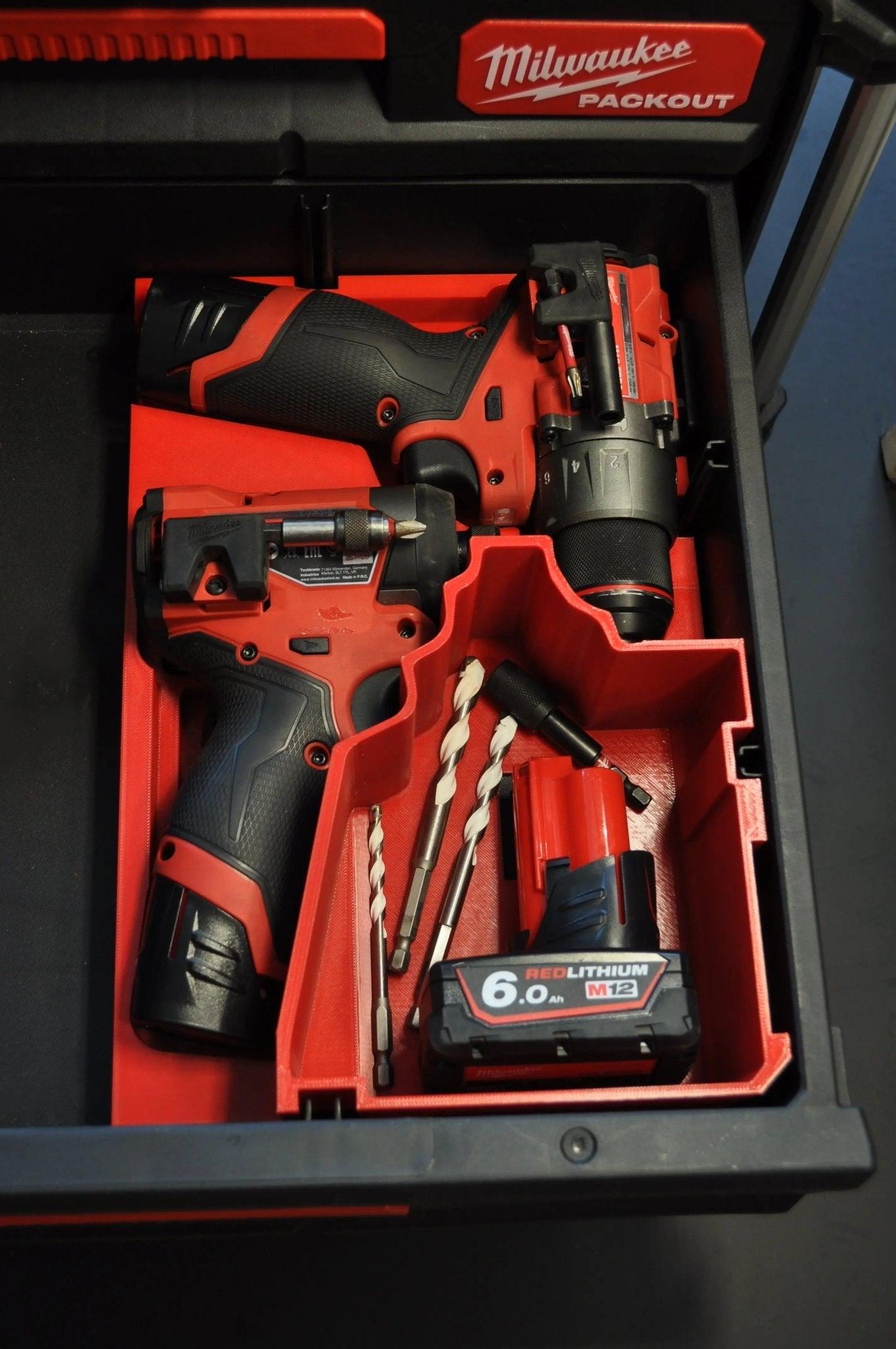 M12 FUEL Drill Impact Driver Combo Set GEN 3 Power Tools Insert for ...
