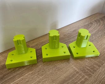 Ryobi Tool Mounts - Wall or Bench Storage for 3 Styles of Tools, Organize Your Garage & Workshop Efficiently