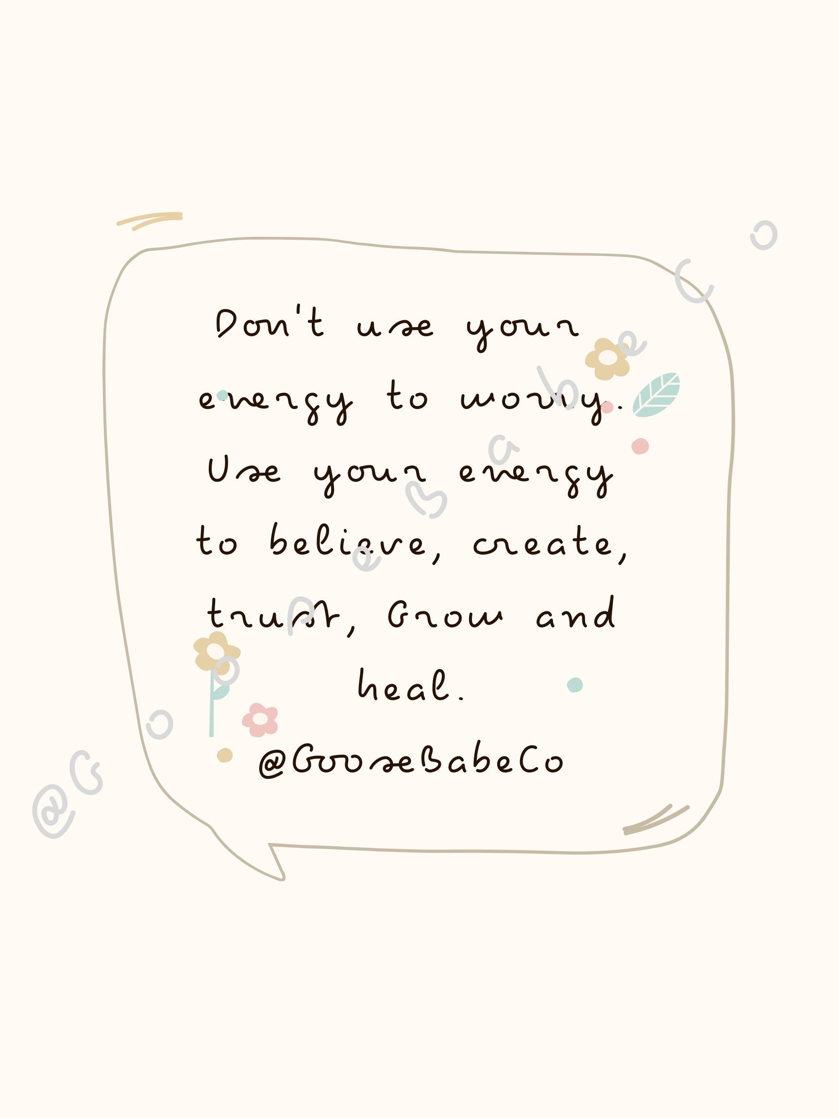 Motivational Quote Wall Art Printable Wall Art Cute - Etsy