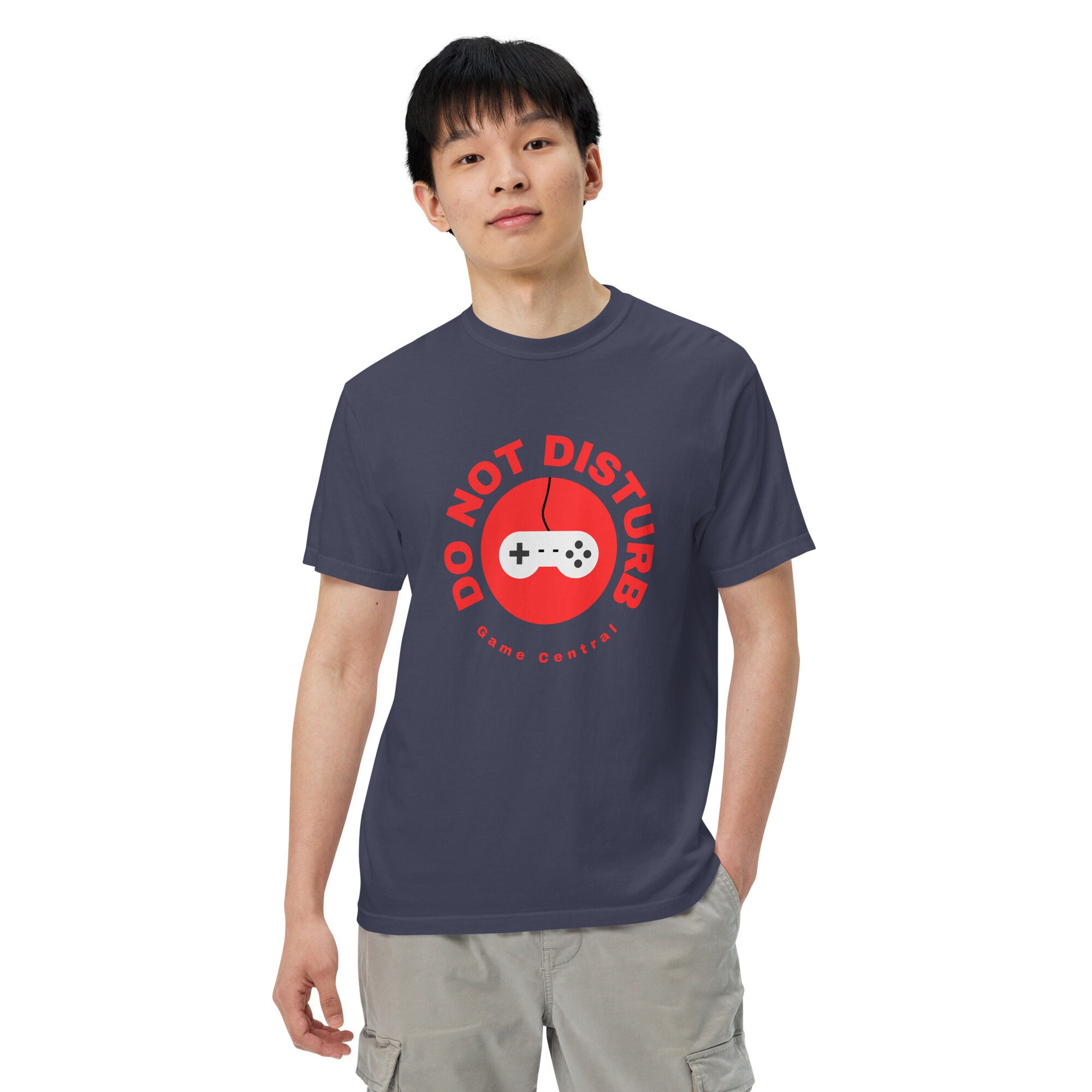 Do Not Disturb Game Central T-shirt Mens Garment-dyed Heavyweight T ...