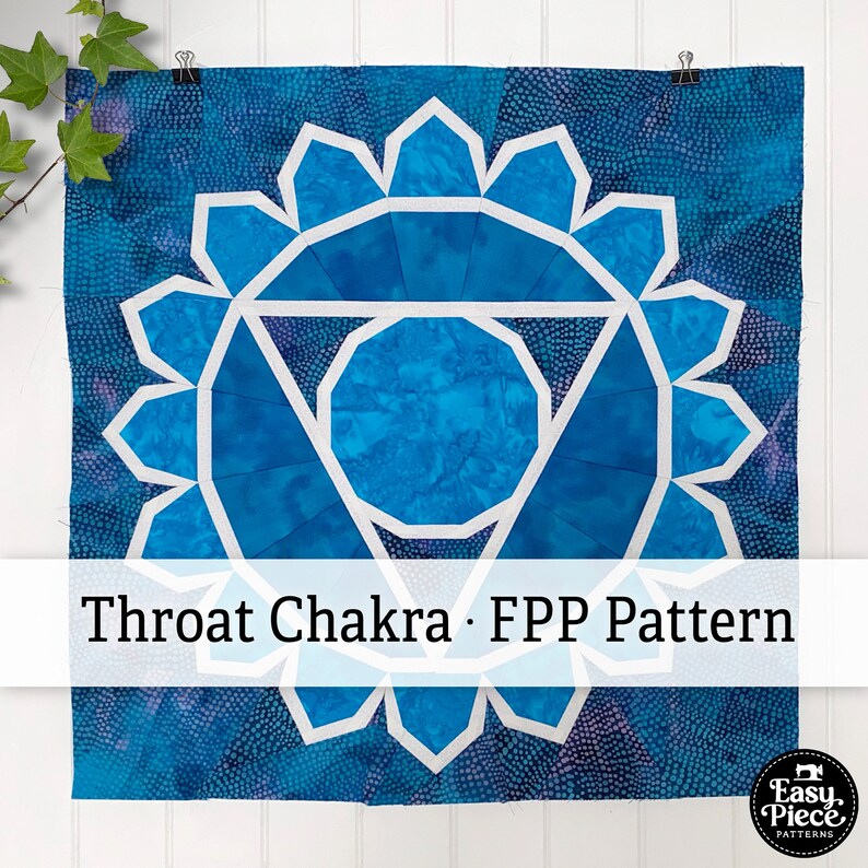 7 Chakras 7 FPP Quilt Block Patterns 50cm / 19.7 Square - Etsy