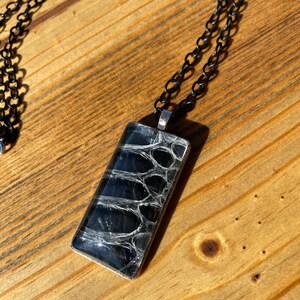 Snakeskin Pendant Necklace