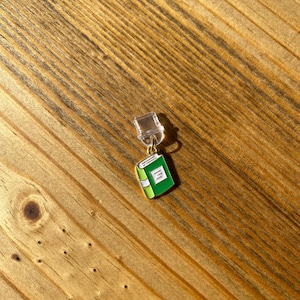 Kindle Charm, Book Kindle Charm, Book Charm, Kindle Dust Plug, Dust Plug, Charm Dust Plug