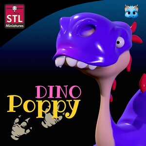 Kreskówka dinozaura do druku 3D – plik STL