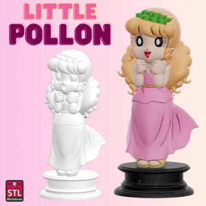 Archivo STL – Pequeño Pollón – FanArt estilo cómic – Modelo imprimible en 3D