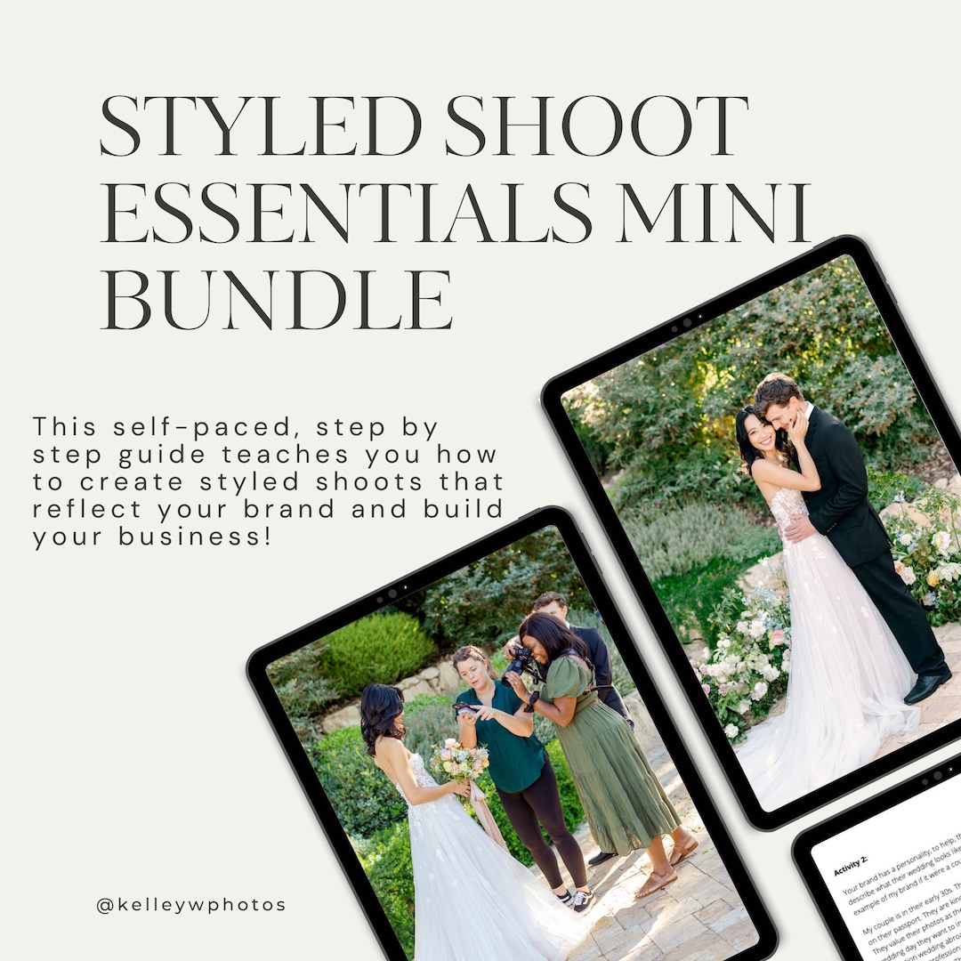 Guida per servizi fotografici di matrimonio, mini pacchetti di