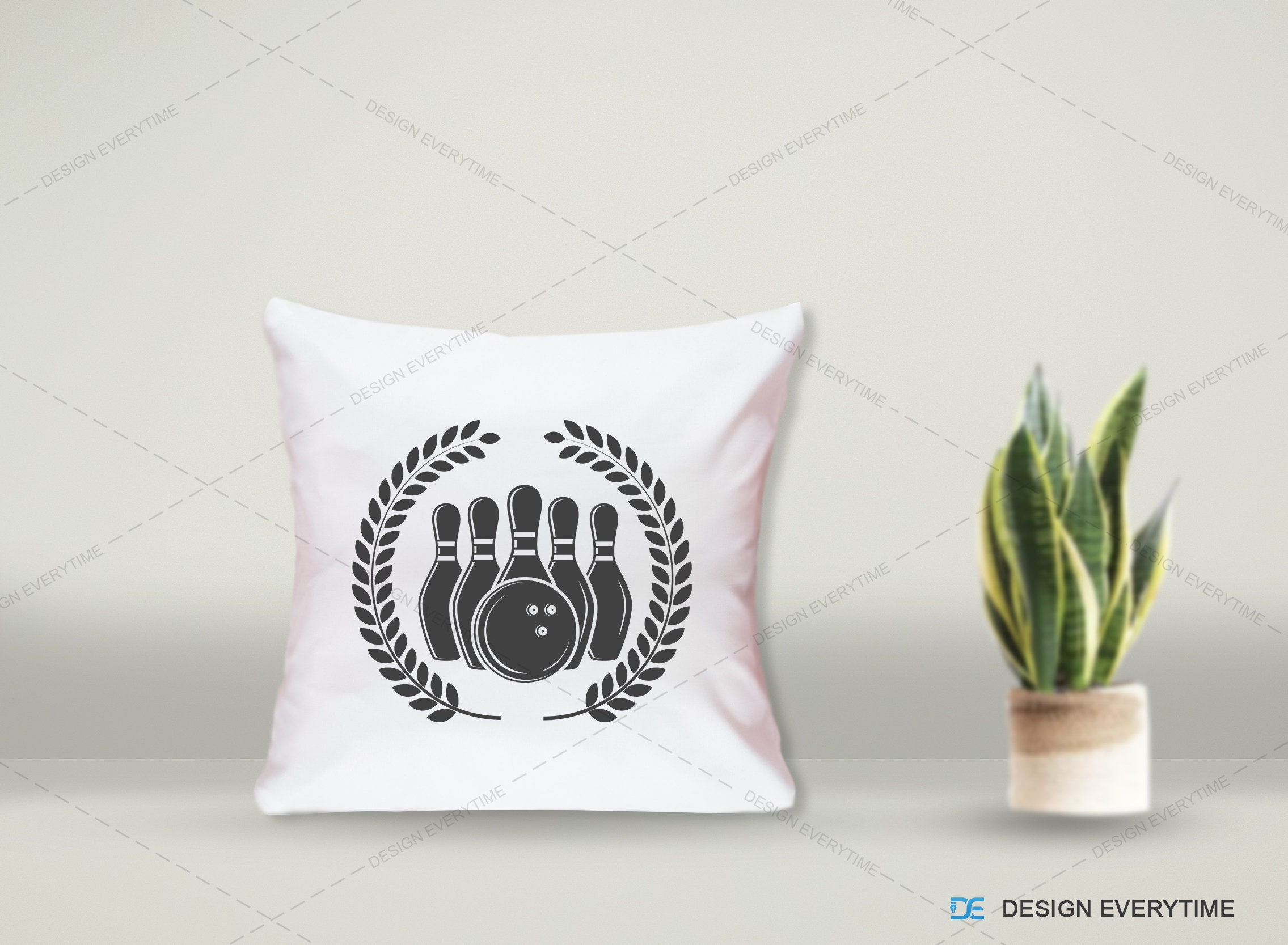 Bowling Silhouette SVG Bundle, Bowling Vector, Bowling Illustration