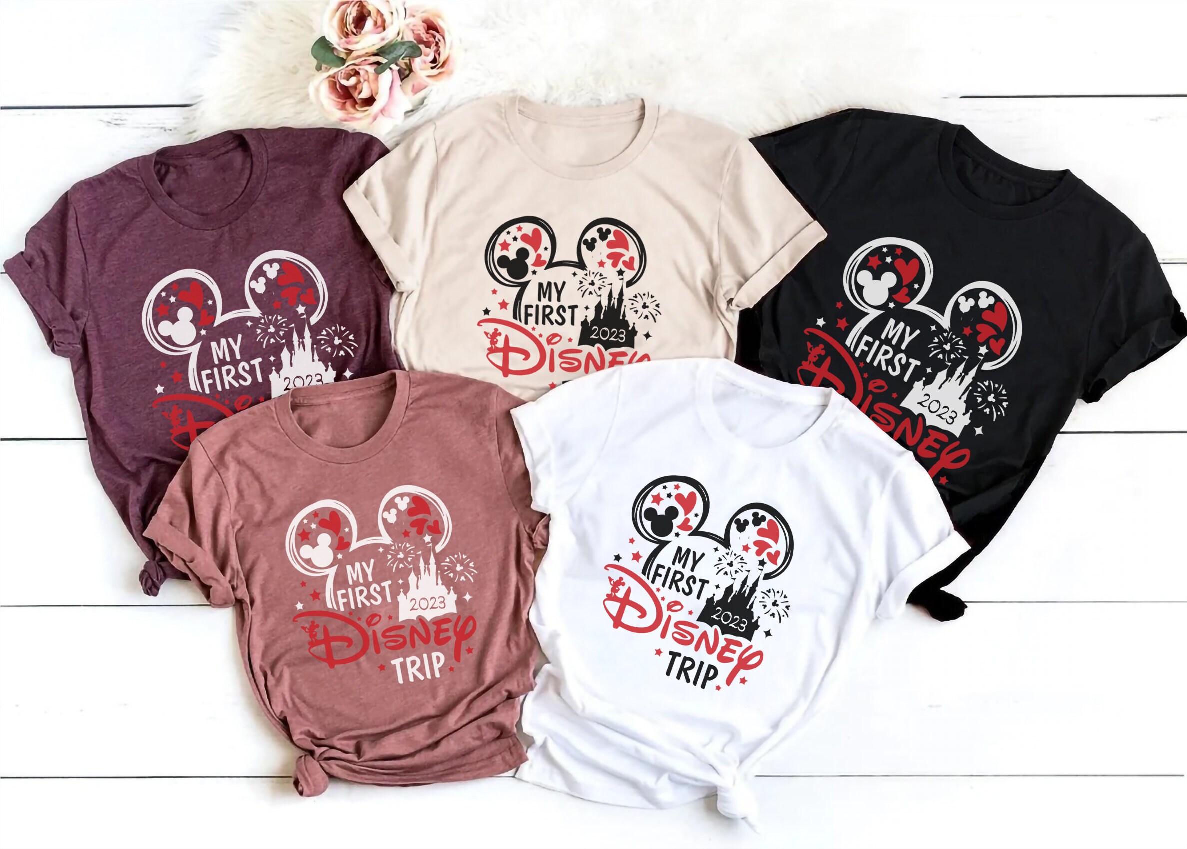 Discover My First Disney Trip Shirt, Disney Trip 2023 Shirt, Disney Family Shirt, Disneyworld Shirt