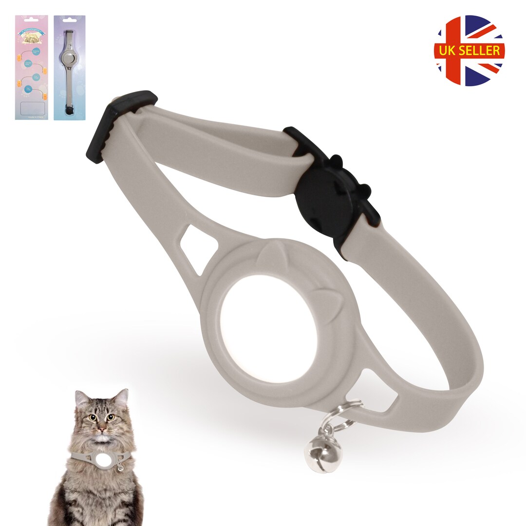 Hypoallergenic Apple Airtag Cat Collar Lightweight Cat Etsy