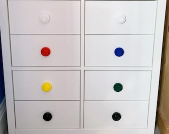 Childrens Bedroom Decor Cupboard Drawer Door Knob Pull Stud Handle