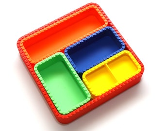 Organiser Storage Sorting Tray Box Kit LEGO® Compatible