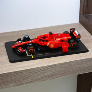 LEGO® Speed Champions F1 Display Stand | Grid Starting Line Minifig Mount | Racing Car Display Base