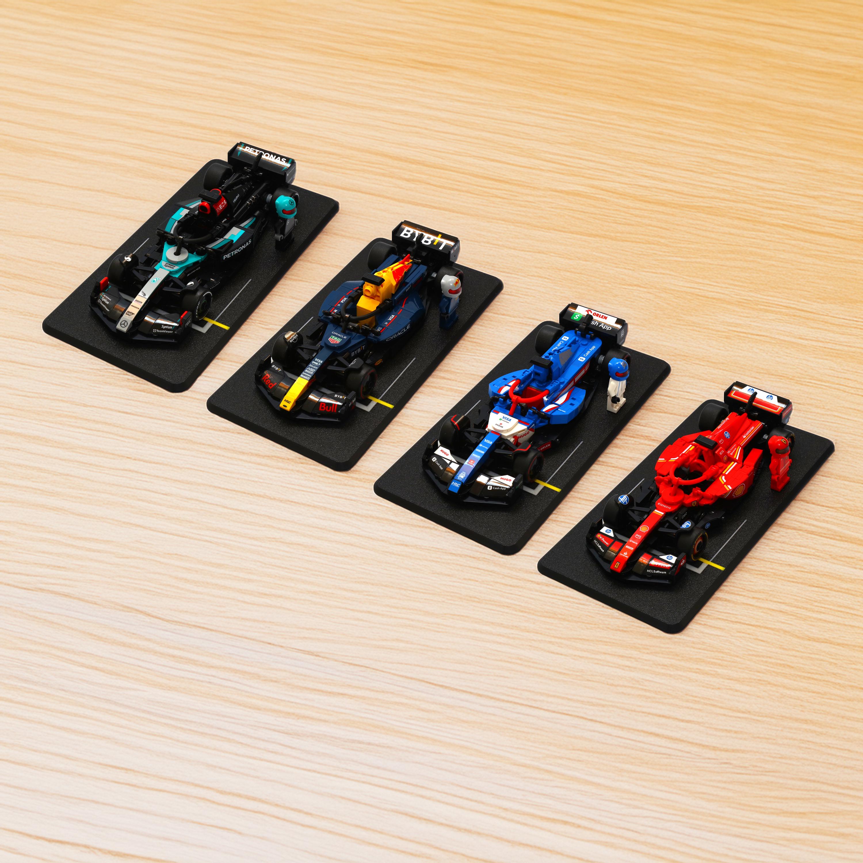 Zento Uno ブラックプリンティングプレート 1 of 1 Racing Grid Display Stand for LEGO® Speed Champions F1 Cars - Etsy