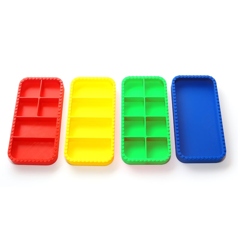 lego compatible storage organiser tray box