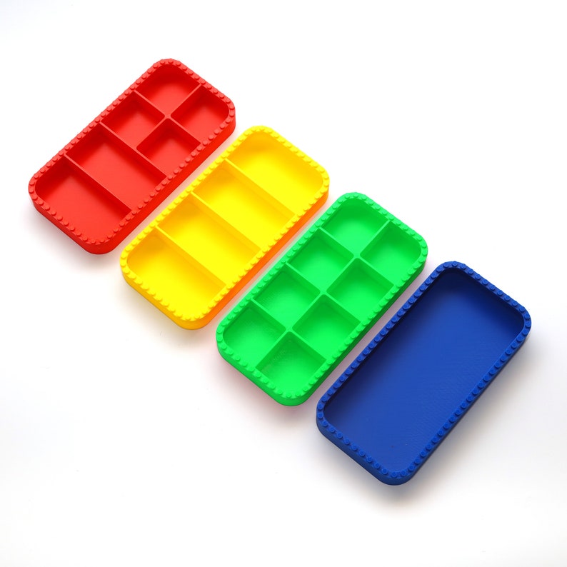 lego compatible storage organiser tray box