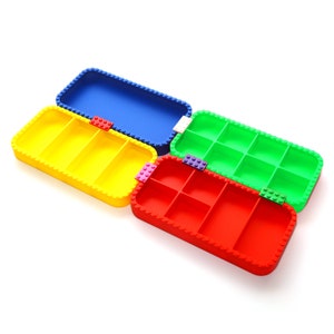 lego compatible storage organiser tray box