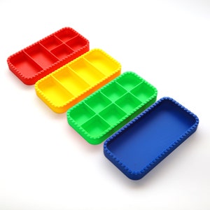 lego compatible storage organiser tray box