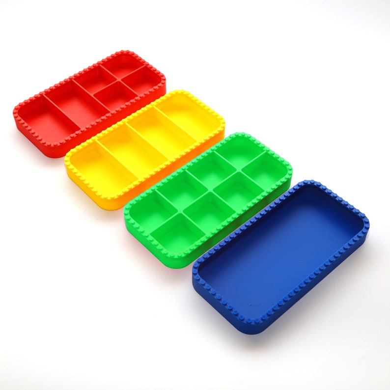 lego compatible storage organiser tray box