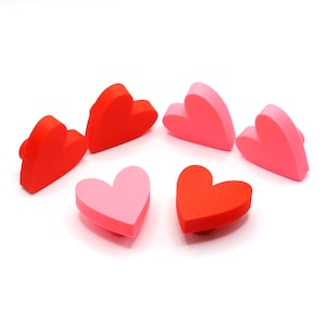 Adorable Heart Design Kids Adults Bedroom Cupboard and Wardrobe Door Knob Drawer Pull - For a Touch of Love