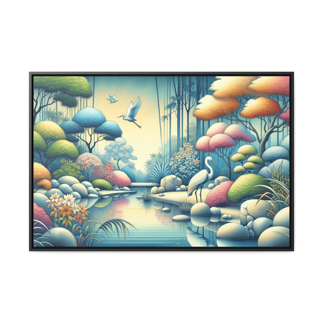 Zen Art, Canvas Wraps, Horizontal Frame - Etsy