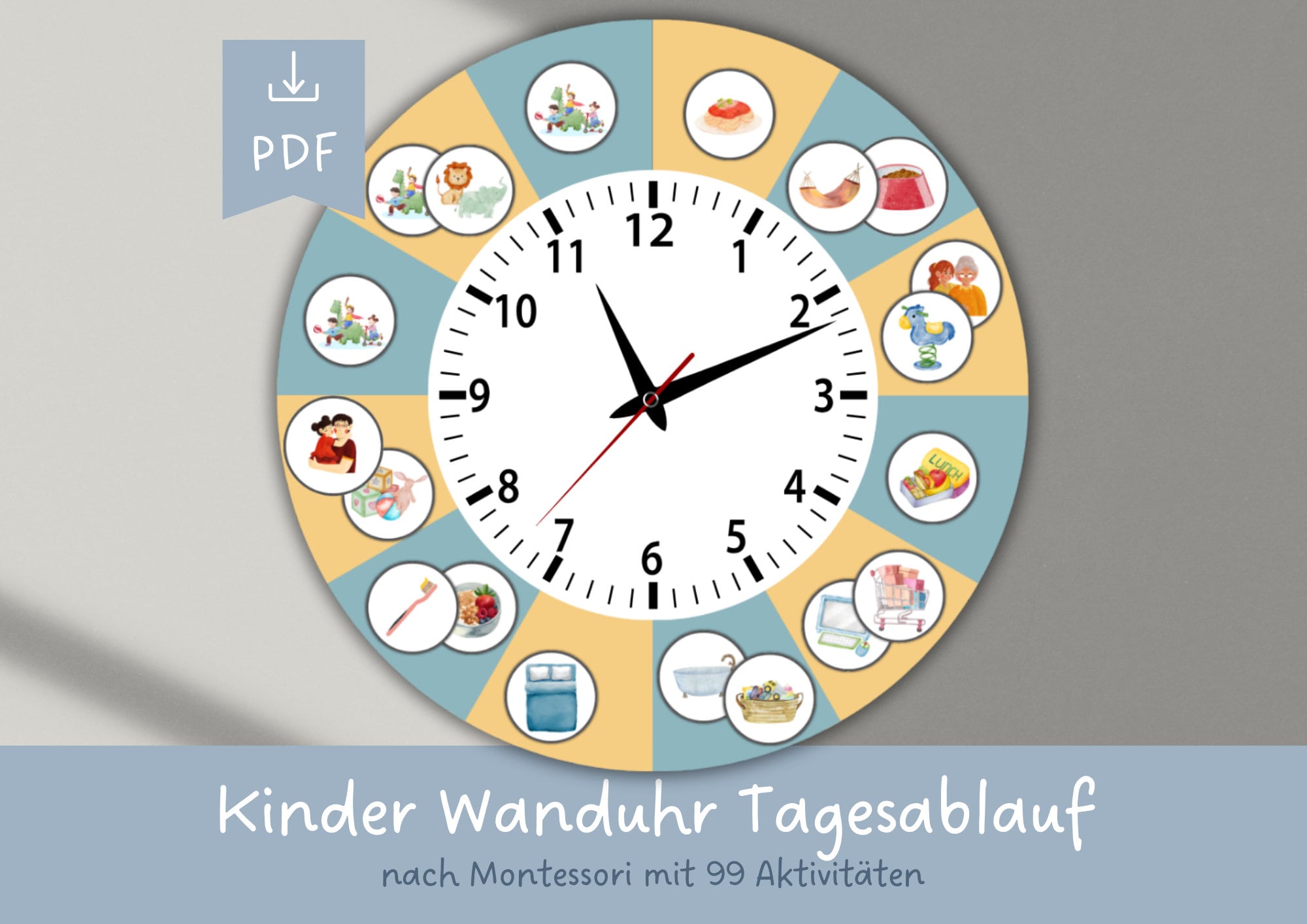 Kind speelgoed horloge Etsy Nederland