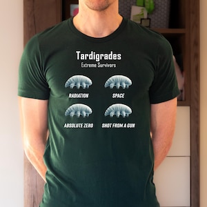 Tardigrade Extreme Survivor Science T-shirt - The Perfect T-Shirt for Science Enthusiasts, Biologists and Microbiologist