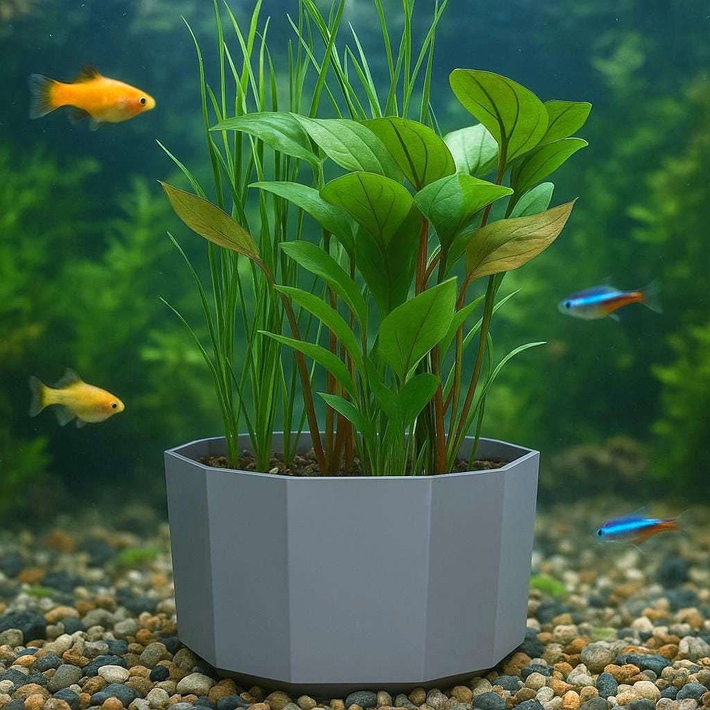 Aquarium-Pflanzengewichte – Set Mit Ringen Und Ankern, 26-teilig – Für Stabile Wasserpflanzen
