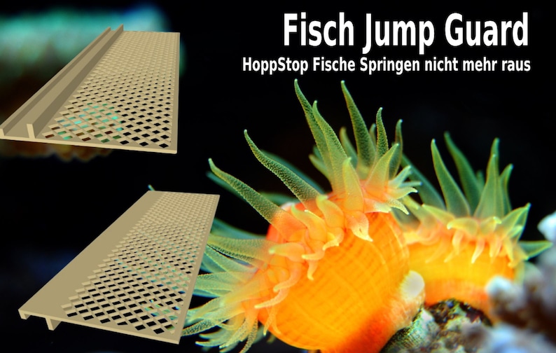 Fishguard Fish Spring Protection Hopstop Aquarium Freshwater Saltwater ...