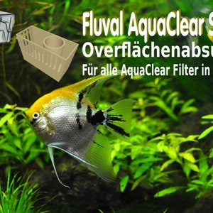 Fluval AquaClear HOB surface filter surface suction * Skimmer surface skimmer attachment for all AquaClear models - Best quality