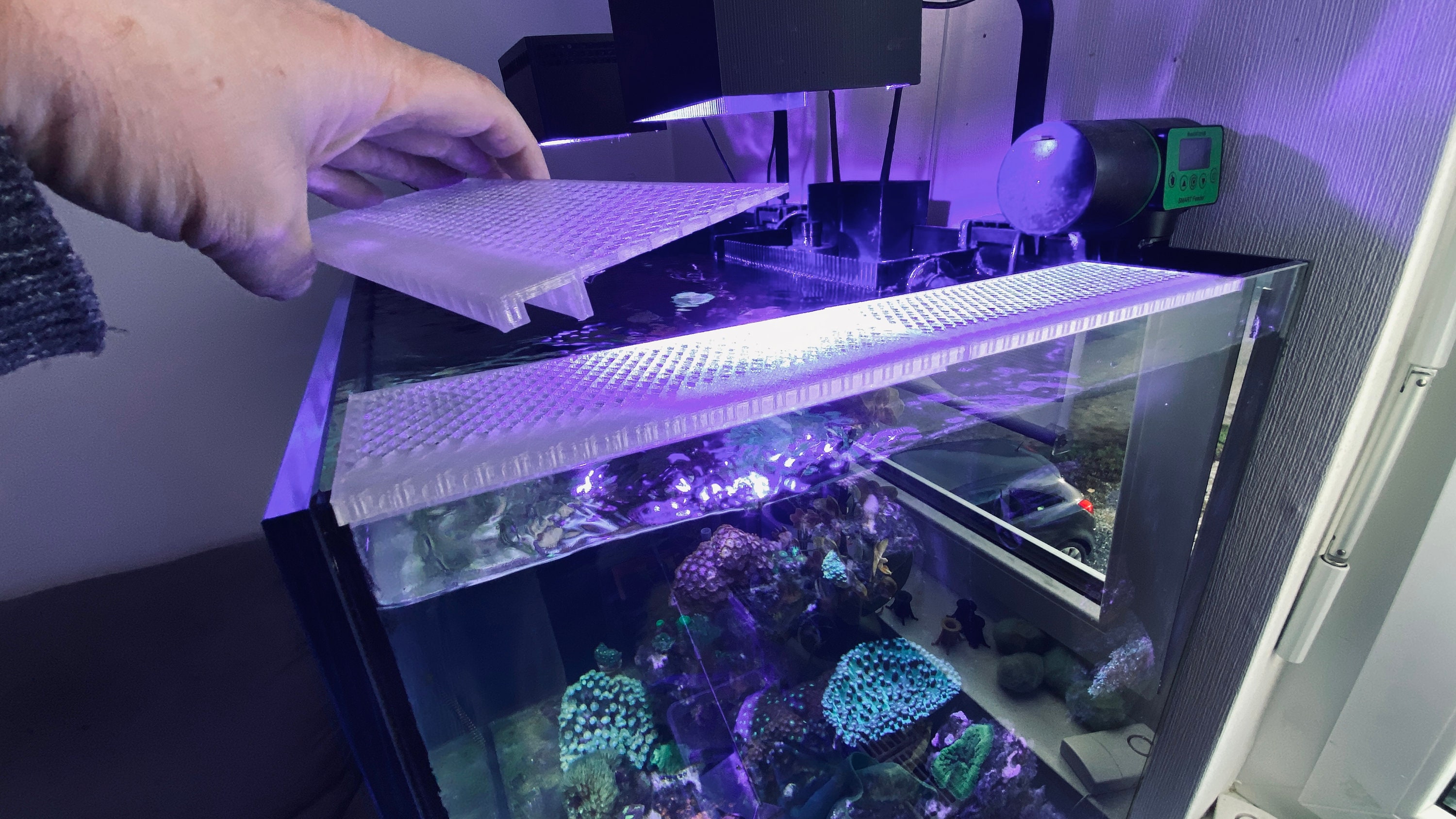 Fishguard Fish Jump Protection Hoppstop Aquarium Fresh-seawater Simply ...