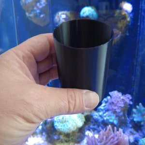 Plantas de acuario - Caja de taza - Caja de manglares Soporte de plantas acuáticas de bambú Maceta de soporte de plantas de agua dulce de agua de mar