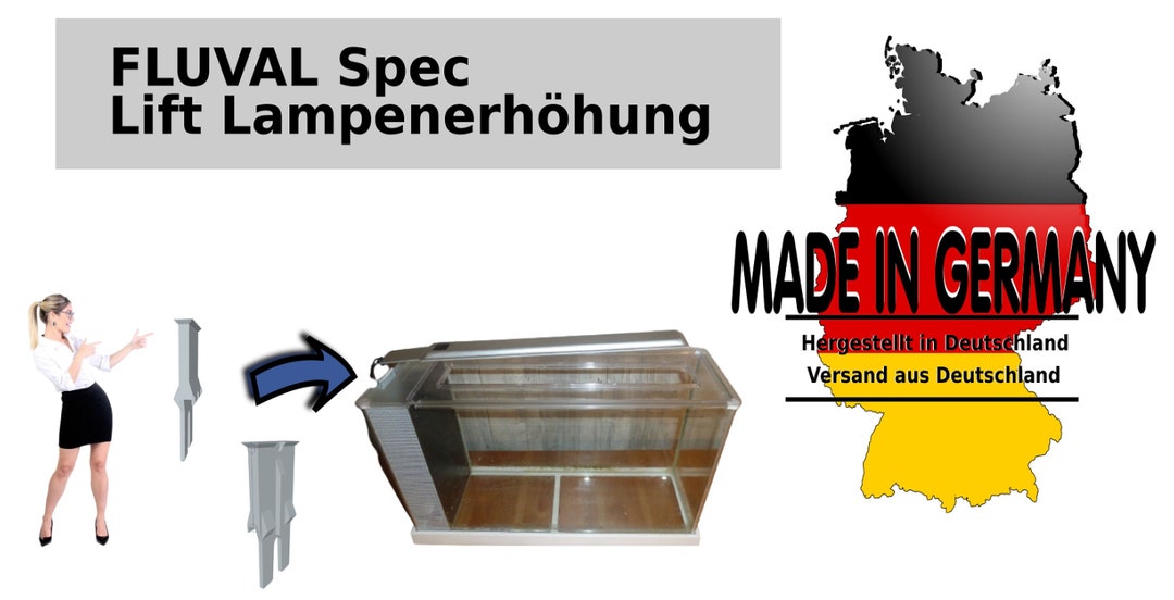 Lift Light Lifter for Fluval Spec Aquarium Aquarium the Lamp Etsy