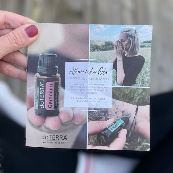 Flyer DoTERRA Homekit • für Berater • individualisierbar