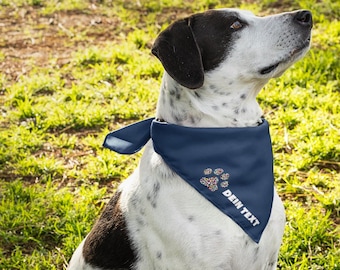 personalisiertes Halstuch für Hunde mit Motiv, Hundename, Hundemensch, Halstuch, bunt, Hundehalstuch, Halstuch mit Namen, Geschenkidee
