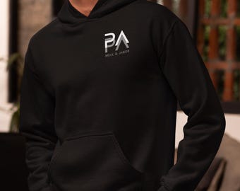 Papa Hoodie personalisiert mit Namen | Geschenk für Papa | Vatertag, Geburtstag | Wunschtext | Unisex XS-5XL