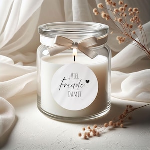 Personalisierte Aufkleber mit Wunschtext – 4 Formen wählbar – Farbwahl – ca. 4 cm – ideal für Geschenke, DIY, Hochzeit & mehr - wasserfest