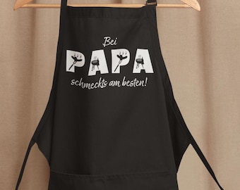 Personalisierte Schürze mit BBQ-Style Buchstaben BBQ Grillen Grill Grillschürze  | Wunschname o. Spruch | Geschenk für Grillmeister & Männer