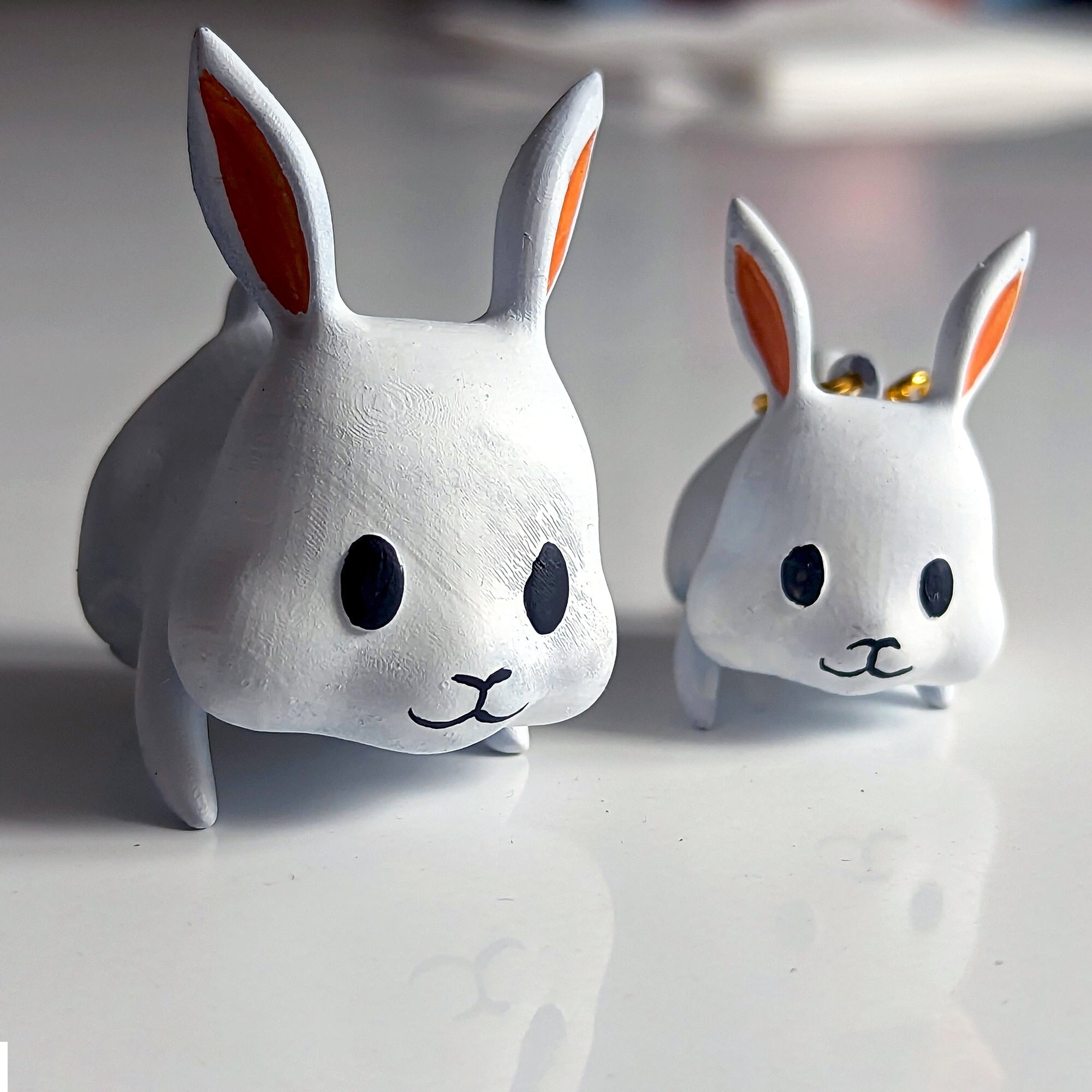 Cmg Rabbit Valorant Keychain Gift | Luna Bunny Gunbuddy | 3D Printed Figure | Year ...
