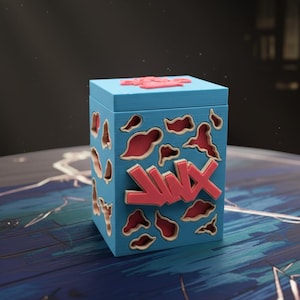 Riftbound Deckbox - Jinx - 3 variaties Riftbound Deckbox, geïnspireerd op geheimzinnigheid